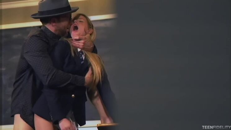 [TeenFidelity] - Teen Scarlett Sage in School - Scarlett Sage - Ryan Madison