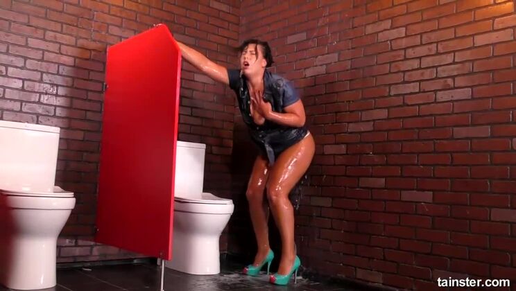 [Tainster] - Aisha Bahadur Goes Wild With Big Tits And Cum Shooting Fun - Aisha Bahadur