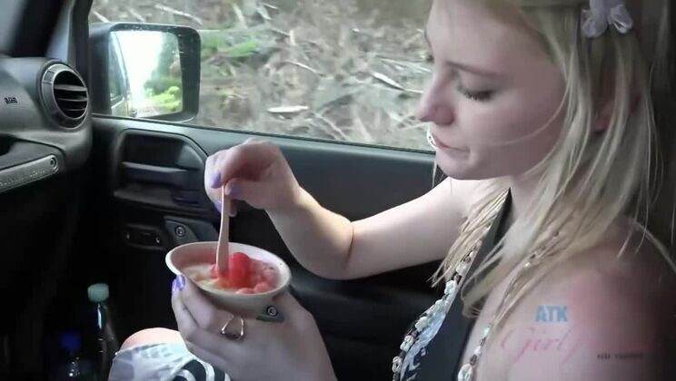 [ATKGirlfriends] - Beach Day Fun: Melody Marks Fucked and Facialized - Melody Marks