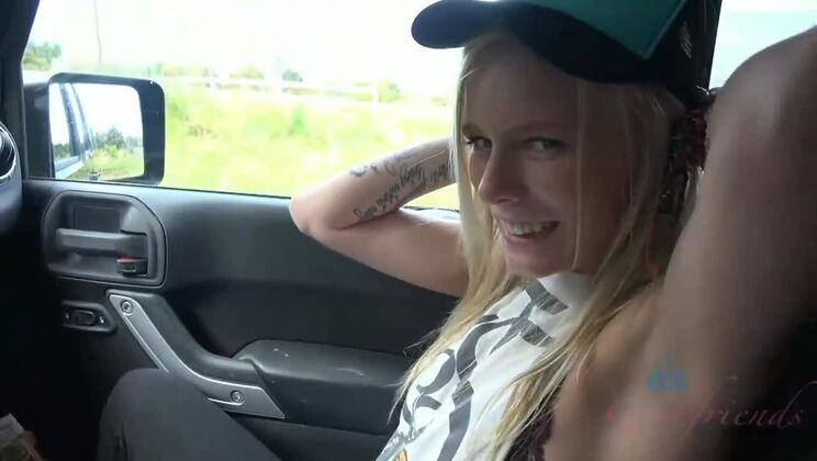 [ATKGirlfriends] - Elaina Raye's Tattooed Body at Haleakala Beach - Elaina Raye