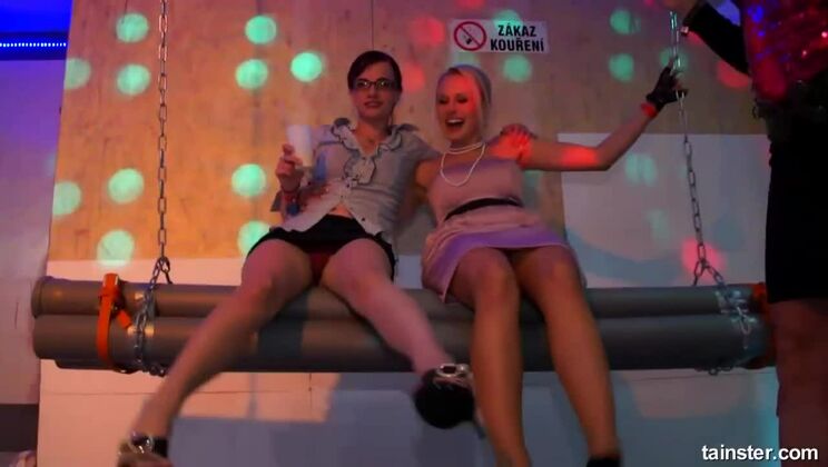 [Tainster] - Interracial Swinger Party - Group Sex with Mischelle and Friends - Lucy Bell - Kitty Jane - Mischelle - Leony aprill - Welli - Vivien1