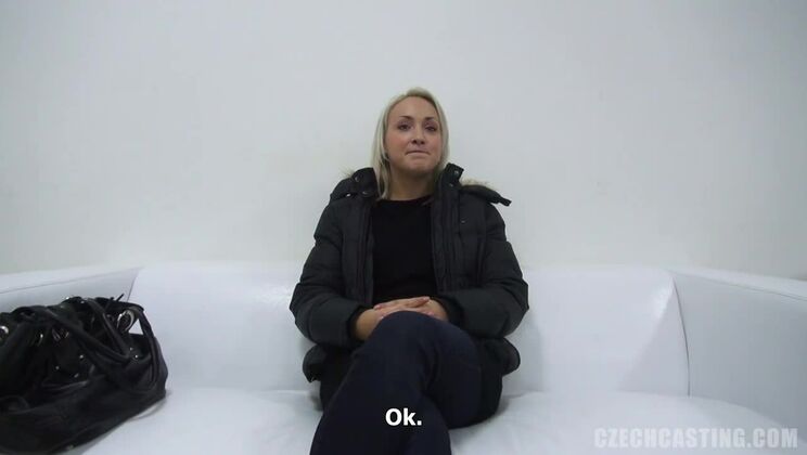 Blonde Temptation: Lucie's Casting Session
