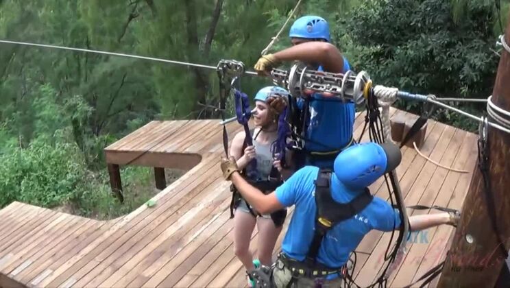 [ATKGirlfriends] - Anya Olsen POV Ziplining Thrill - Anya Olsen