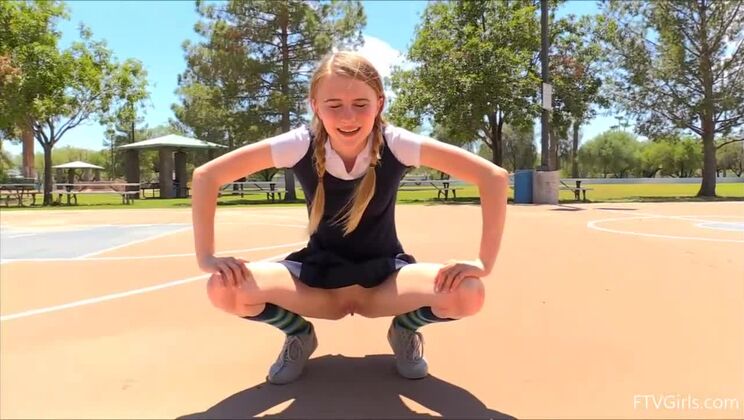 [FTVGirls] - Sharlotte Outdoor Blonde Fun 1