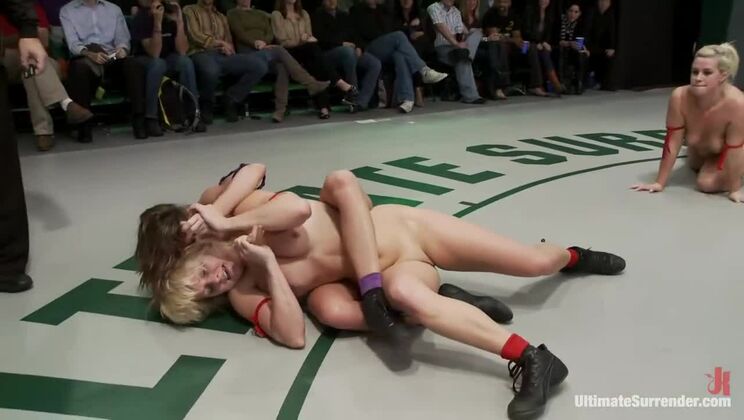 [UltimateSurrender] - Fight Night Frenzy: Mellanie, Ariel, and Tara vs TEAM ICE! - Tara Lynn Foxx - Mellanie Monroe - Ariel Carmine