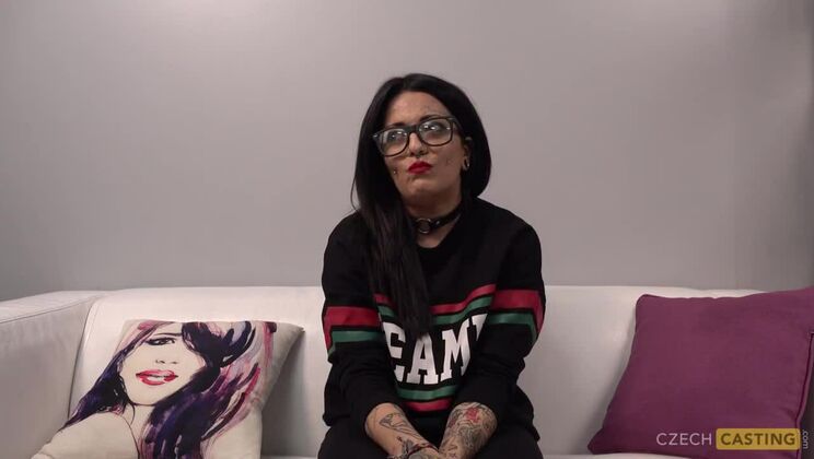 Hot Czech Tattoo Girl Andrea Fucked in POV