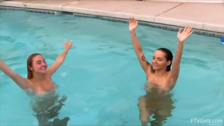 Voyeur's Dream: Stella and Charlotte's Upskirt