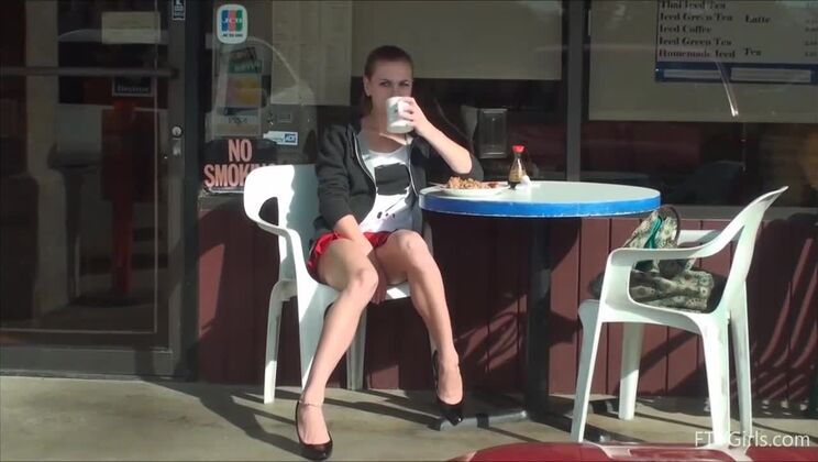 Brunette Teen's First Porn Experience