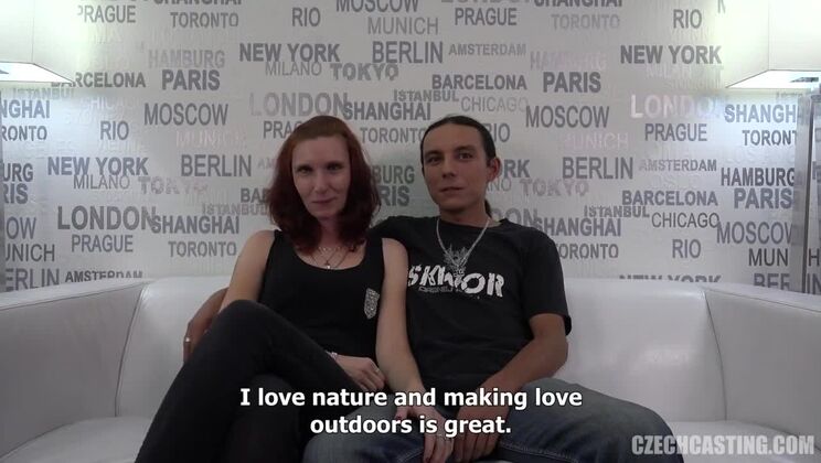 [CzechCasting] - Redhead Hanka Fucks Honza - Veronika