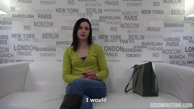 Small Tits Brunette Julie