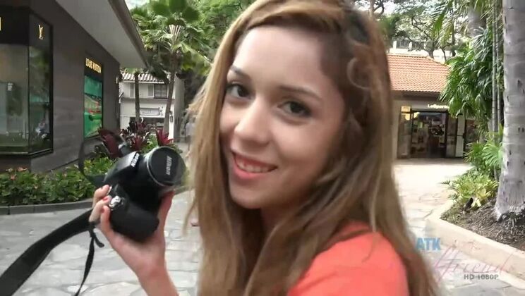 [ATKGirlfriends] - Kristina Bell Gets Creamy After Water Fun - Kristina Bell