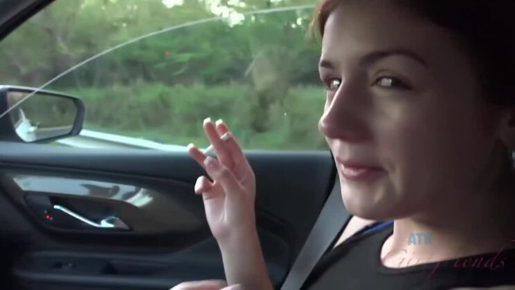 [ATKGirlfriends] - Rosalyn Sphinx Smokes and Enjoys POV Fun - Rosalyn Sphinx