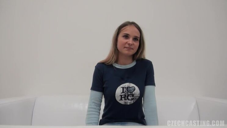 [CzechCasting] - Blonde Veronika's First Casting - Michaela
