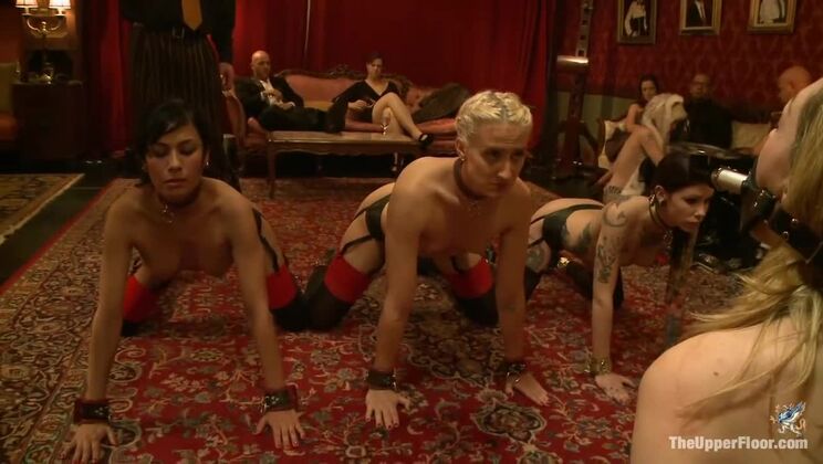 [TheUpperFloor] - Beretta James and Krysta Kaos in Anal Slave Initiation - Lily Labeau - Derrick Pierce - Beretta James - Krysta Kaos - Dylan Ryan