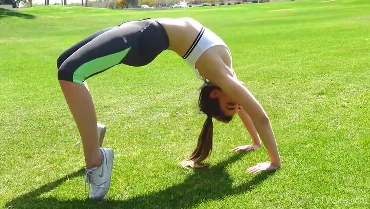 Fit and Young Valentina's Solo Pleasure