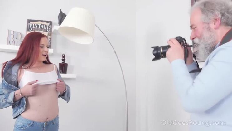 [OldGoesYoung] - Brunette Seduction: Tiffani Love's Expertise Revealed - Tiffani Love