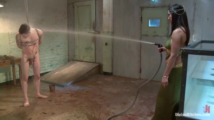 [DivineBitches] - Aquaphobia: Isis Love's Hardcore Femdom Session with Wolf Hudson - Isis Love