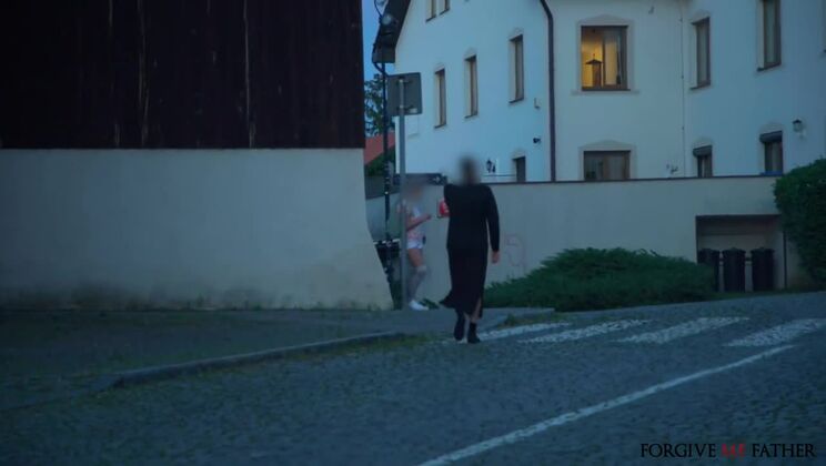 [ForgiveMeFather] - Blonde Catholic Amateur's Big Tits and Deepthroat Sin - Mia Rose