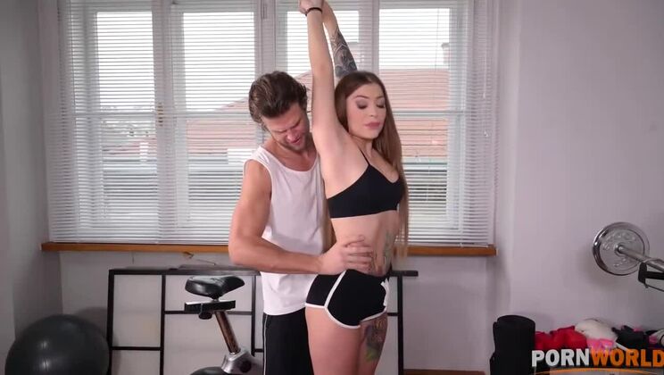 Deepthroat Fun with Misha Maver and Her Double Penetration