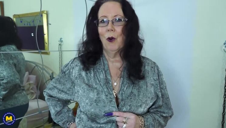 [Mature.nl] - Zadi - Big Tit Brunette Lady Masturbates