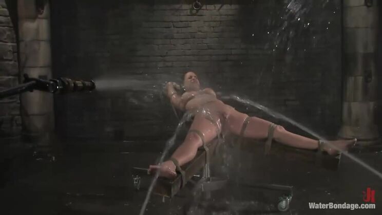 [WaterBondage] - The Sarge gives Mia Bangg a breath play lesson - Mia Bangg