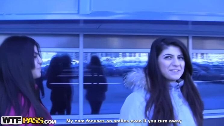 [PickupFuck] - Susan Eubanks - Public Threesome with Big Tits - Susan Eubanks