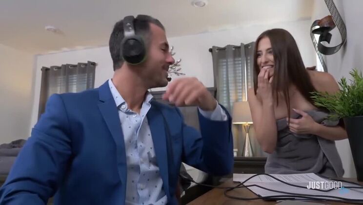 Hairy and Horny Aubree Valentine Takes on a Thick Dick