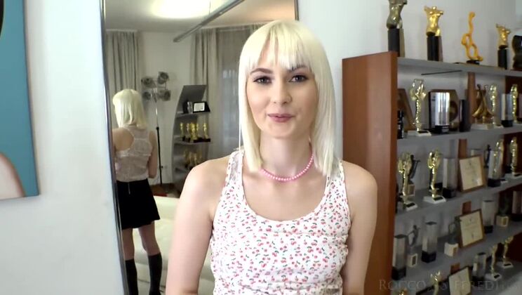 [RoccoSiffredi] - Cumshot and Rimming Video with Big Cock Action - Vika Borja