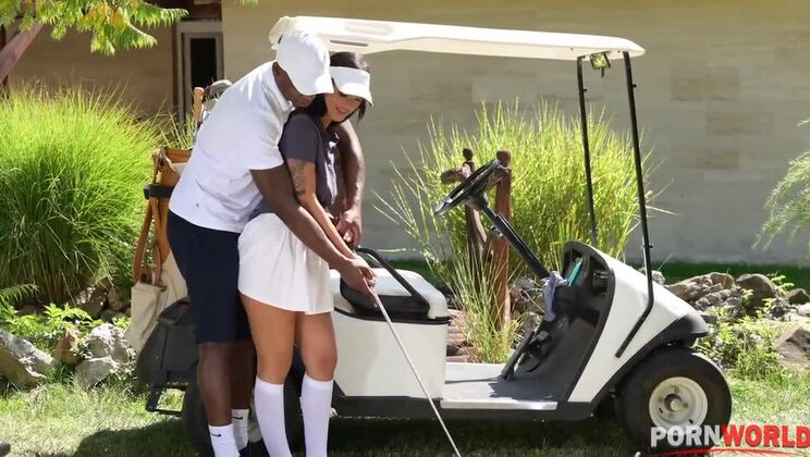 Brunette Claudia Bavel Facial FUCK