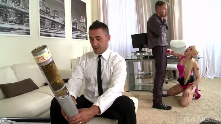 [BANG.com] - Lola Taylor's Threesome Office Adventure