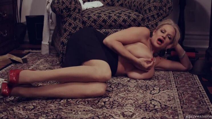 [KellyMadison] - Kelly Madison: Blonde MILF in Stockings - Kelly Madison