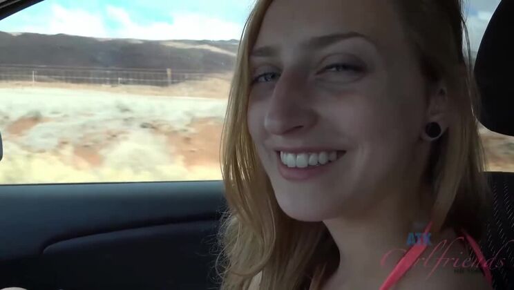 [ATKGirlfriends] - POV Footjob Fun with Rococo Royalle - Cum on Her Face - Rococo Royalle