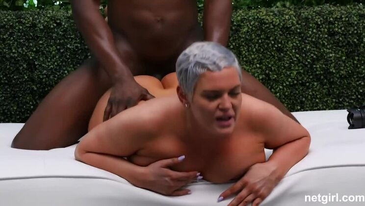 [NetGirl] - Sara Takes It From Behind With Ara And Kaden - Sara