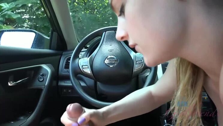 [ATKGirlfriends] - Small Tits Sydney Cole Sucks Your Dick - Sydney Cole