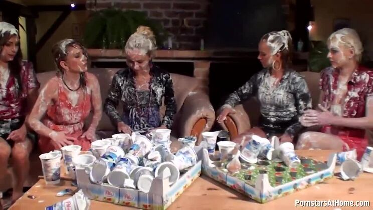 Dirty Blonde Lesbians Rachel, Leony and Bella Unleashed