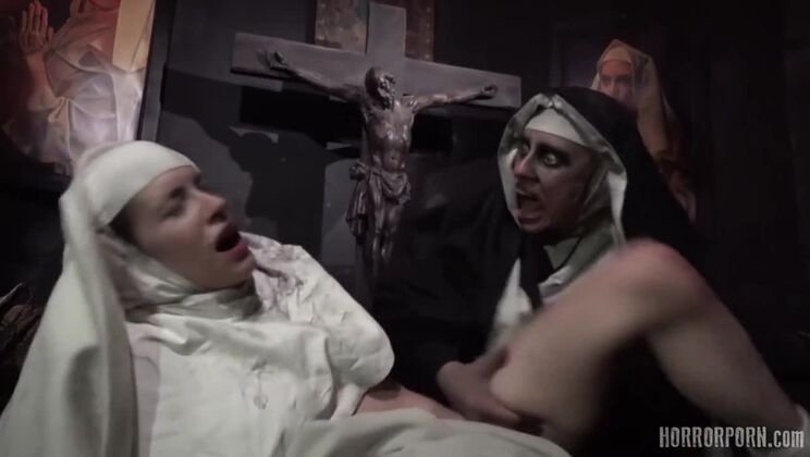 [HorrorPorn] - The Damned Nun's Hardcore Sin 41 - India Summer - Ramon Nomar - Karlo Karrera - John Strong - Toni Ribas - Astral Dust