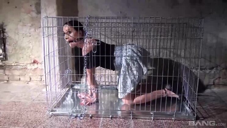 [BANG.com] - Big Tits Clair Brooks In BDSM Rope Action