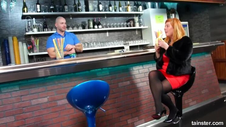 Sexy Milf Gets Covered In Cum And Piss