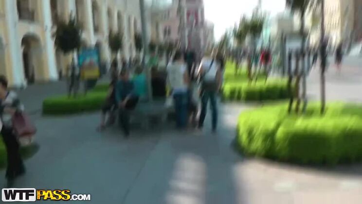 [PublicSexAdventures] - Russian Supermodel Isabella Clark in Outdoor Anal Rendezvous - Isabella Clark