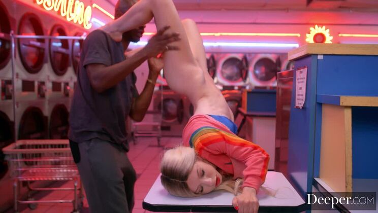 [Deeper] - Small Tits Interracial Fuck