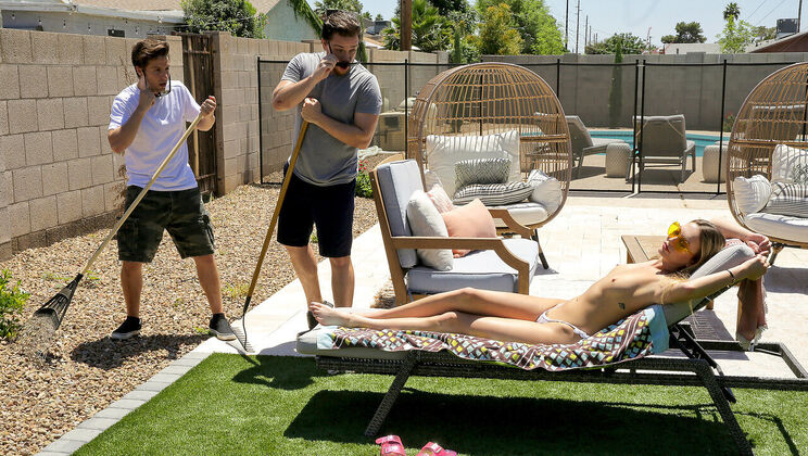 [TeacherFucksTeens] - Adira Allure Gets MMF Creampie - Adira Allure