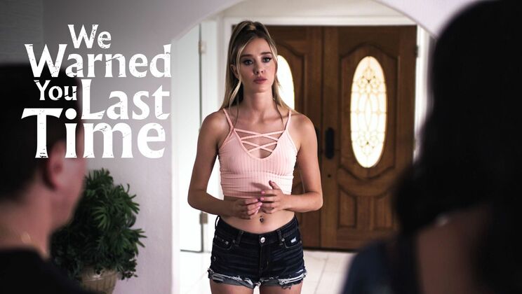 [PureTaboo] - Teen Blonde Gets Anal Creampie Warning