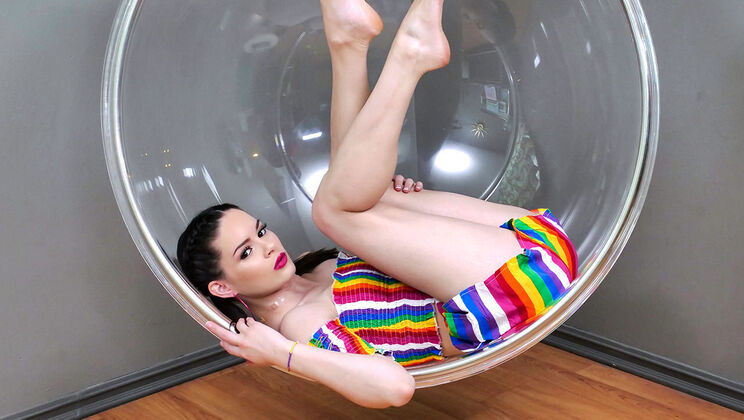 Sexy Petite Pigtailed Babe