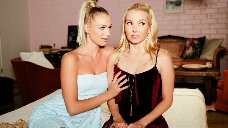 Blonde MILF's College Girl Adventure