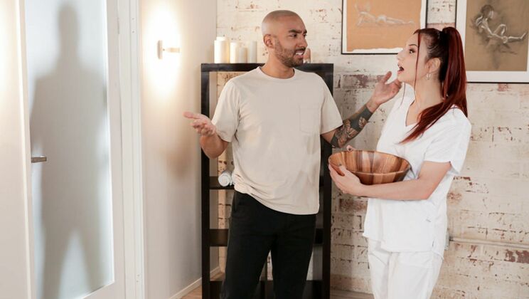 [NuruMassage] - Redhead Gives Deepthroat