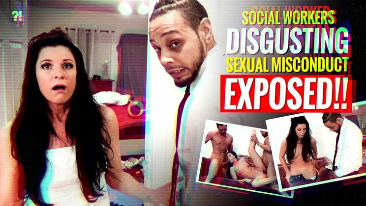 [IsThisReal?!] - Rough Sex Scandal with Horny Social Workers