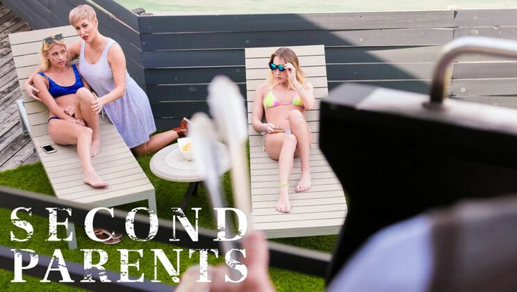 Blonde MILF Stepmoms