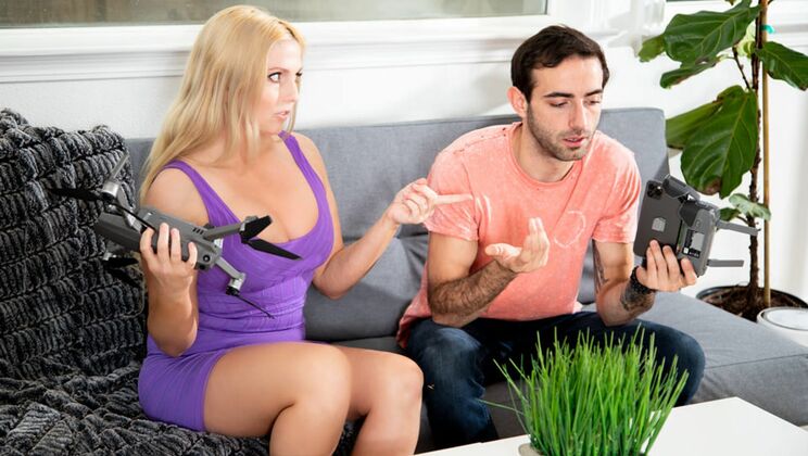 MILF Christie Stevens Gives a Hot Blowjob