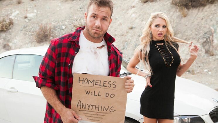 Assist The Homeless Blonde
