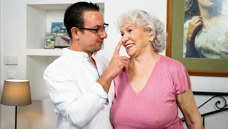 [LustyGrandmas] - Norma Gets Dirty - Rob - Norma B